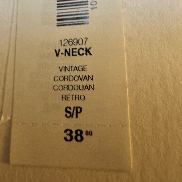 BNWT Aritzia HomeStretch™ Rib V-Neck Longsleeve, colours and sizes in details - Picture 4 of 4